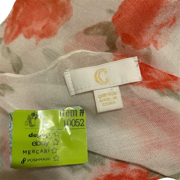 C Brand Coral Floral Wrap (item#10052) - Picture 5 of 5